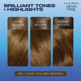 Nice N' Easy 6G Light Golden Brown hair dye - British product