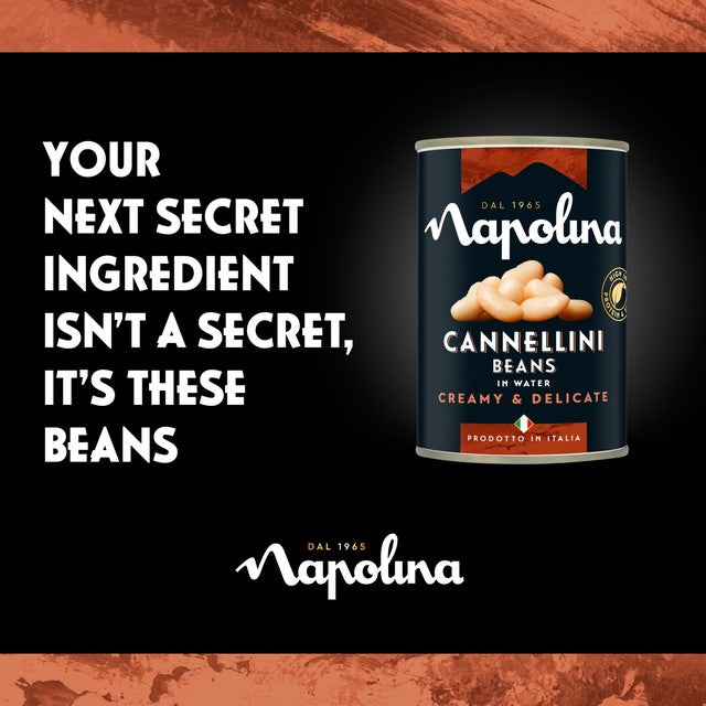 Napolina Cannellini Beans 400g, imported from the UK