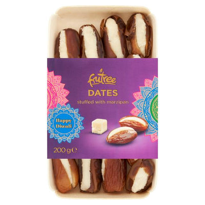 Sainsburys Frutree Dates Stuffed with Marzipan 200g- Buy online at McGrocer