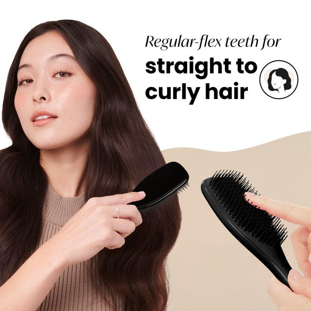 Tangle Teezer wet detangler hairbrush Liquorice Black (British brand)