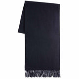 M&S cashmere scarf in Navy, One Size, imported from the UK