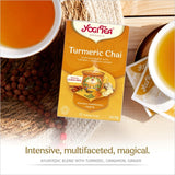 Yogi Tea turmeric chai tea bags 17 bags (British brand)