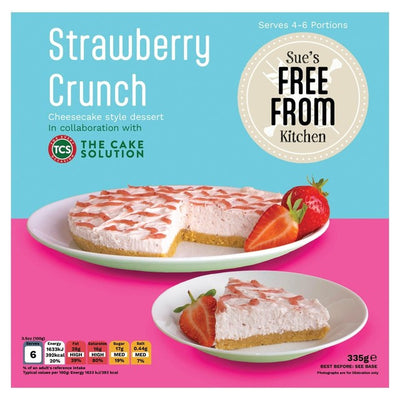 The Gluten Free Kitchen Strawberry Crunch Cheasake Style Gluten Free Dessert 335g