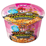 Paldo Volcano Carbonara Chicken Flavour Noodle Bowl 105g, imported from the UK