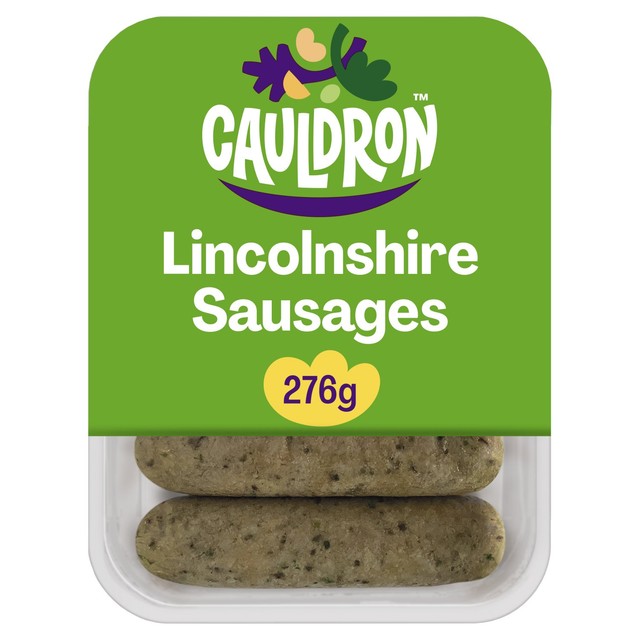 Cauldron Lincolnshire Sausages Vegetable Protein 276g - British product