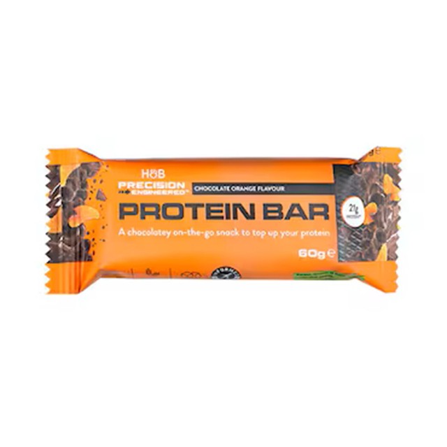 Precision Engineered Protein Bar Milk Chocolate Orange 60g, imported from the UK