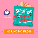 Scrapples Kids Apple Crisps Air-Dried 5x12g (British brand)