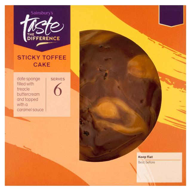 Sticky Toffee Cake with Date Sponge and Caramel Topping 425g
