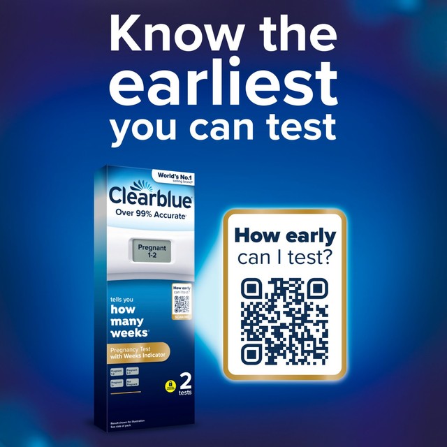 Clearblue Digital Early Detection Pregnancy Test - British product