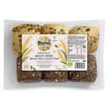Biona multi-seed bread roll selection 300g - British product
