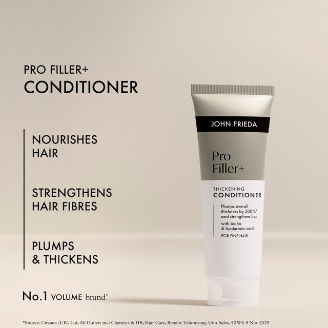 John Frieda PROfiller+ Thickening Conditioner (British brand)