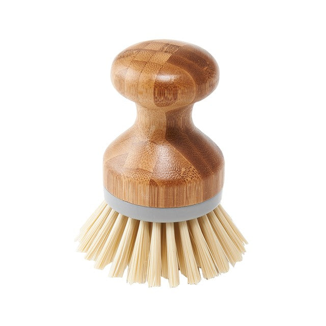 Addis bamboo palm washing up dish brush with nylon bristles - British product