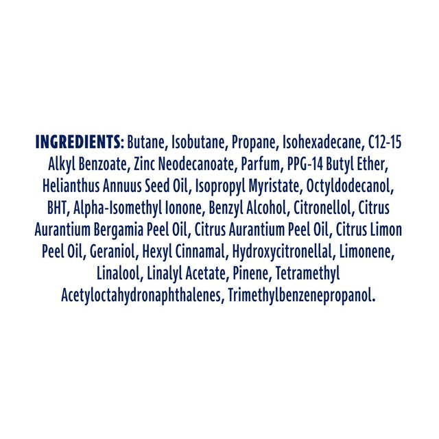 Sure Women's Whole Body Deodorant Spray Citrus 150ml (British brand)