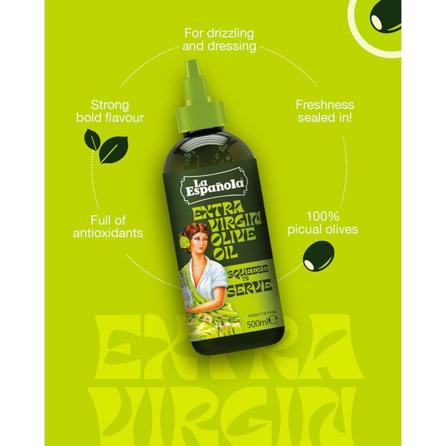 La Espanola extra virgin olive oil 500ml, UK version