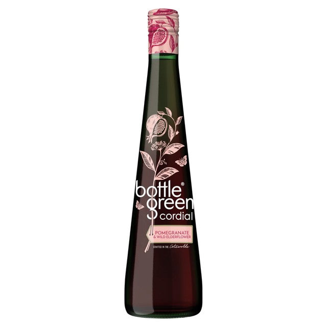 Bottle Green Pomegranate & Elderflower Cordial 500ml - British product