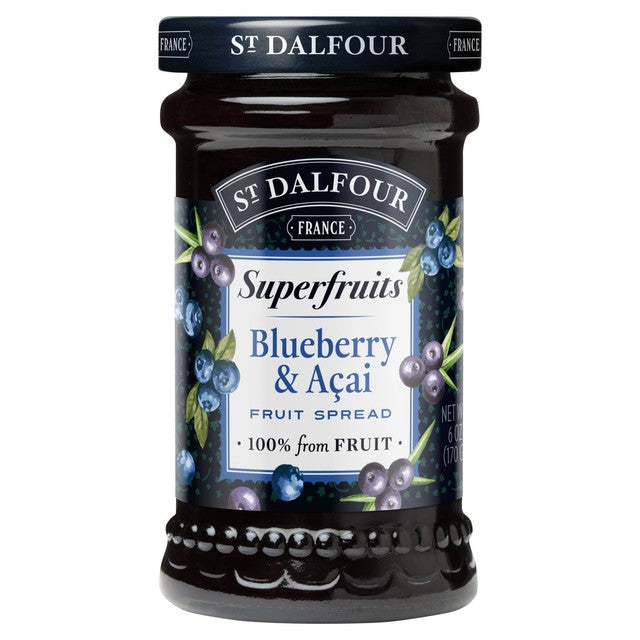 St Dalfour blueberry and acai fruit spread 170g (British brand)