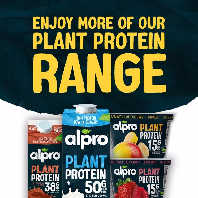 Alpro plant-based protein yoghurt banana biscuit 200g - British product