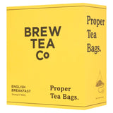 Brew Tea Co English Breakfast Black Tea Bags 100 Pack - British product