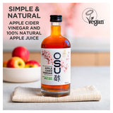 OSU Raw Apple Cider Vinegar with The Mother Apple Juice Blend 500ml, imported from the UK
