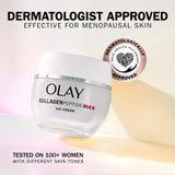 Olay Collagen Max Peptide day cream 50ml, imported from the UK