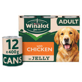 Winalot Classics Mixed in Jelly Chicken wet dog food 12x400g (British brand)