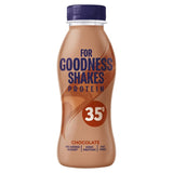 For Goodness Shakes chocolate protein shake 330ml - British product