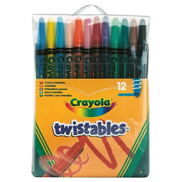 Crayola Twistable Crayons 12 Pack - British product