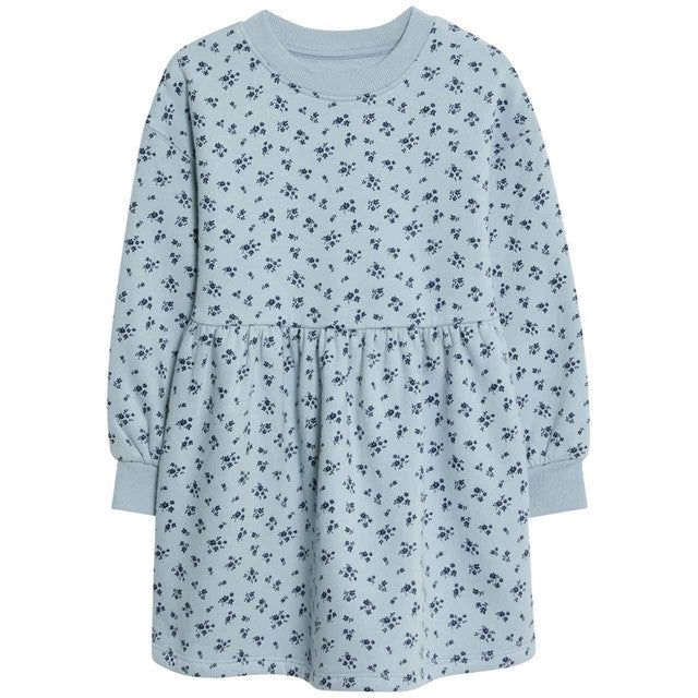 M&S ditsy floral dress navy 5-6 years, imported from the UK