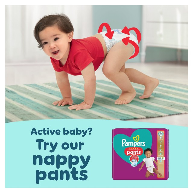 Pampers Premium Protection nappies Essential Pack Size 5 (11-16kg), imported from the UK