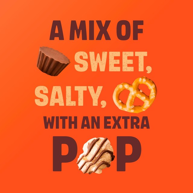 Reese's Snack Mix Chocolate Peanut Butter 113g, imported from the UK