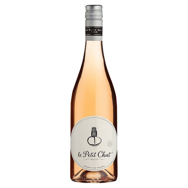 Le Petit Chat Malin rosé wine 75cl, UK version