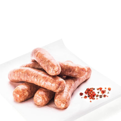 M&S Daylesford Organic Saucisses de porc élevées en plein air 6 pièces 400g - Acheter en ligne chez McGrocer