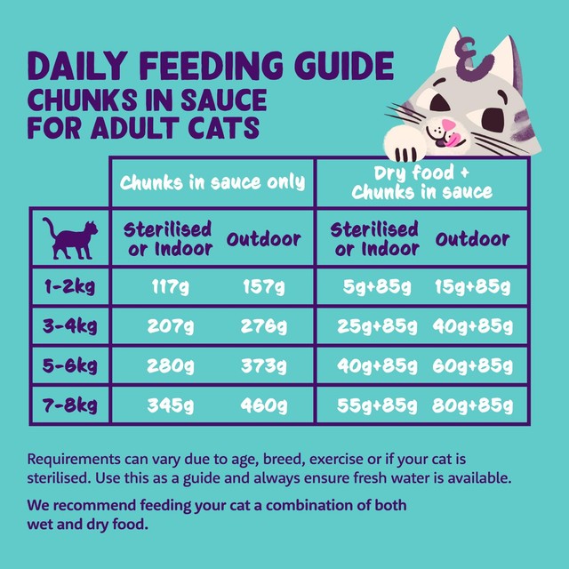 Edgard & Cooper adult cat chunks in sauce 24x85g - British product