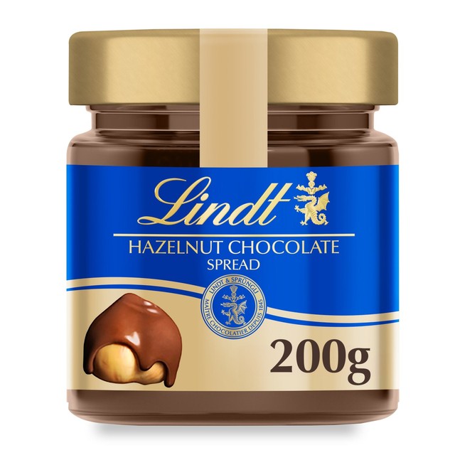 Lindt hazelnut chocolate spread 200g, UK version
