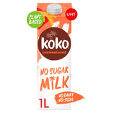Koko unsweetened dairy free milk alternative drink 1L, UK version