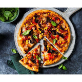 M&S Vegan Woodfired BBQ Veggie Pizza 448g, imported from the UK