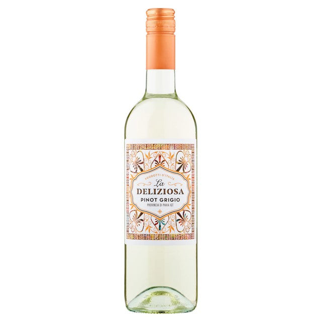 La Deliziosa Pinot Grigio wine 75cl, UK version