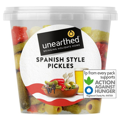 Unearthed Spanish Style Pickles Pickled Vegetable Mix 330g