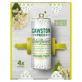 Cawston Press Sparkling Elderflower Lemonade 4x250ml packs - British product