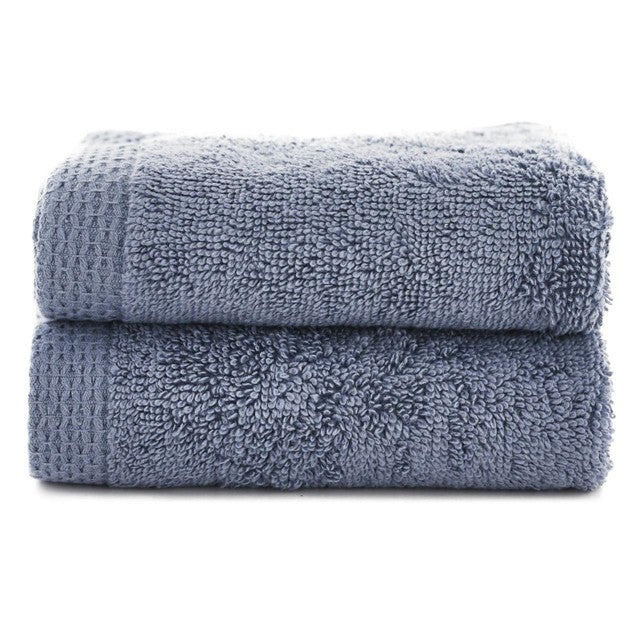 The Lyndon Company Egyptian Spa face cloths Midnight 2 pack - British product