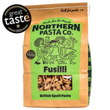 Northern Pasta Fusilli pasta 450g, imported from the UK