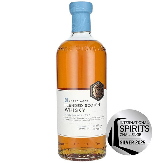 M&S Distilled 8 Years Aged Blended Scotch Whisky 700ml, imported from the UK