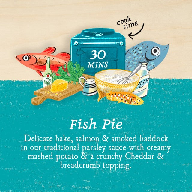 Charlie Bigham's fish pie For One 340g - British product