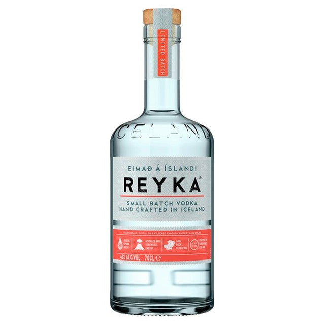 Reyka Vodka spirit 70cl, imported from the UK