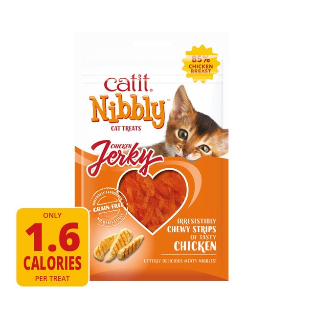 Catit Nibbly Jerk Chicken cat treats 30g - British product