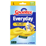 Spontex Everyday Protect rubber gloves Large (British brand)