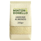 Minton & Donello ground almonds 250g, imported from the UK