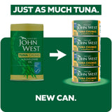 John West tuna chunks in sunflower oil 4 x 125g, UK version
