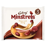 Galaxy Minstrels milk chocolate buttons 3 x 42g, UK version