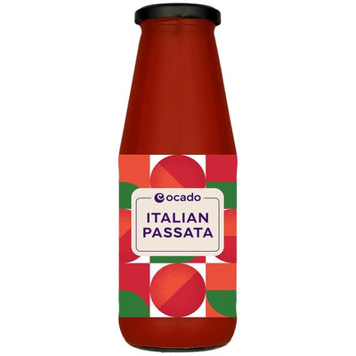 Ocado Italienische Passata passierte Tomatensauce 680g